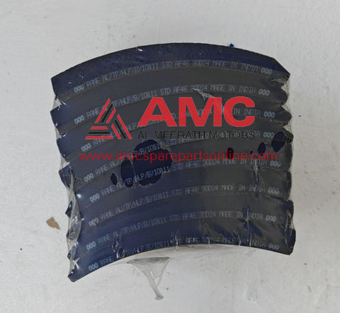 BRAKE LINING LEY RR B/12 HOLE STD AL / TP / HLP / B / 10&11 STD