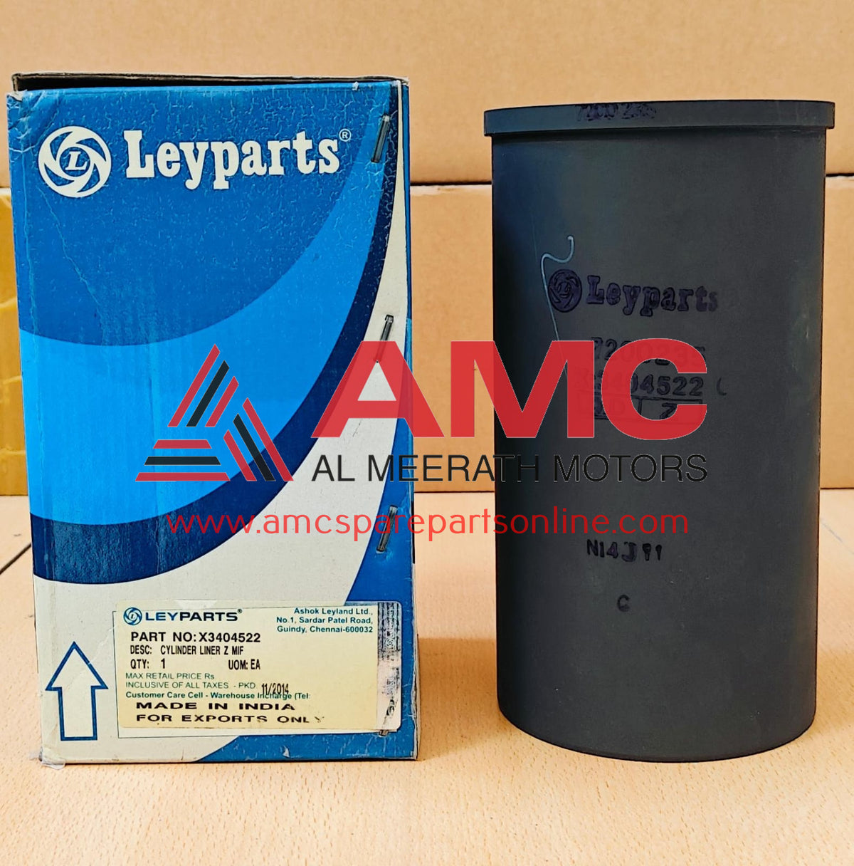 ASHOK LEYLAND-CYLINDER LINER Z X3404522