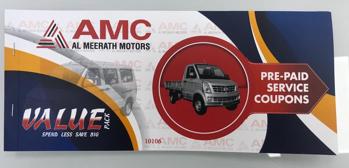 AMC Service Coupon Book